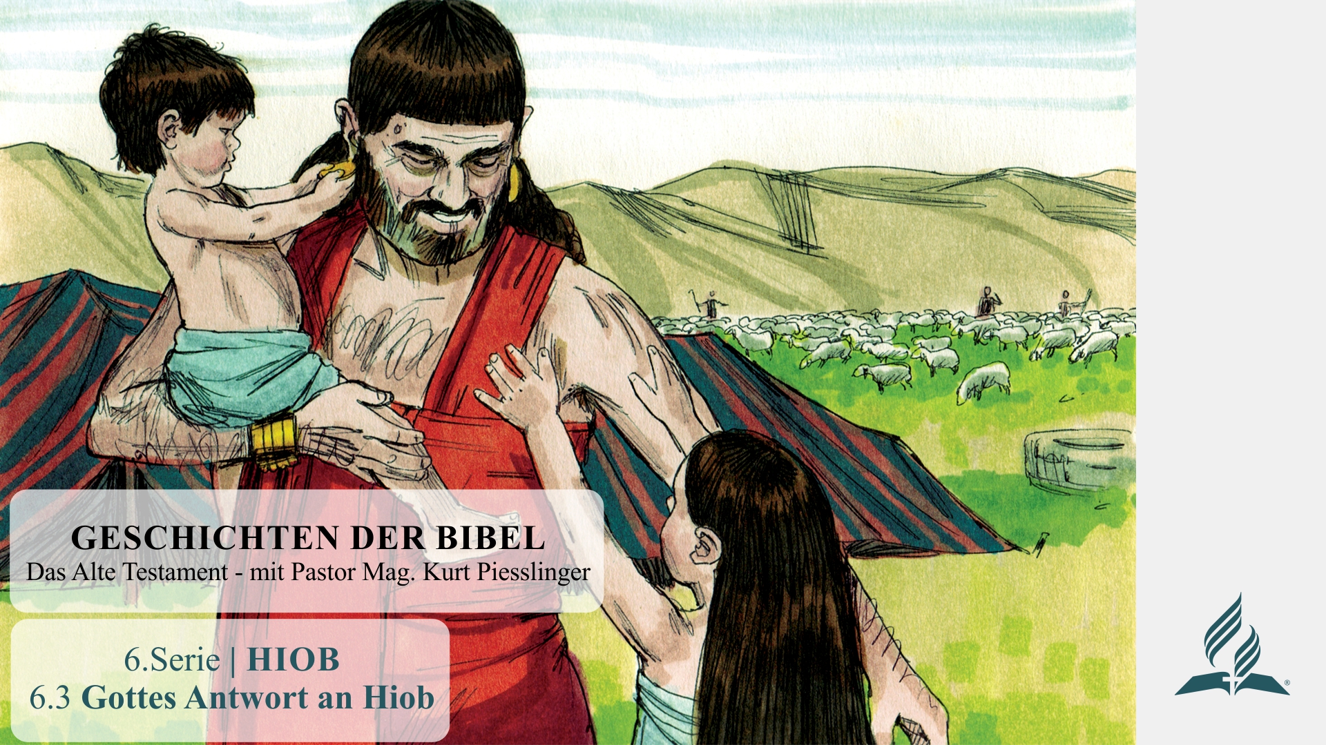 GESCHICHTEN DER BIBEL: 6.3 Gottes Antwort an Hiob – 6.HIOB | Pastor Mag. Kurt Piesslinger