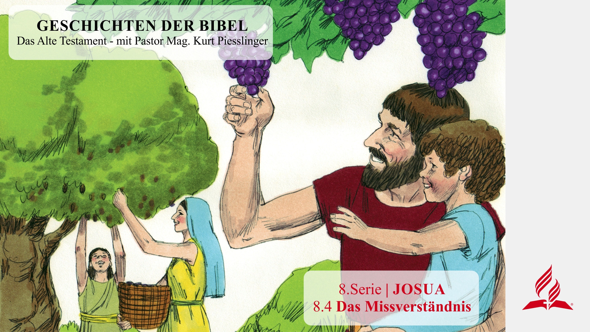GESCHICHTEN DER BIBEL: 8.4 Das Missverständnis – 8.JOSUA | Pastor Mag. Kurt Piesslinger