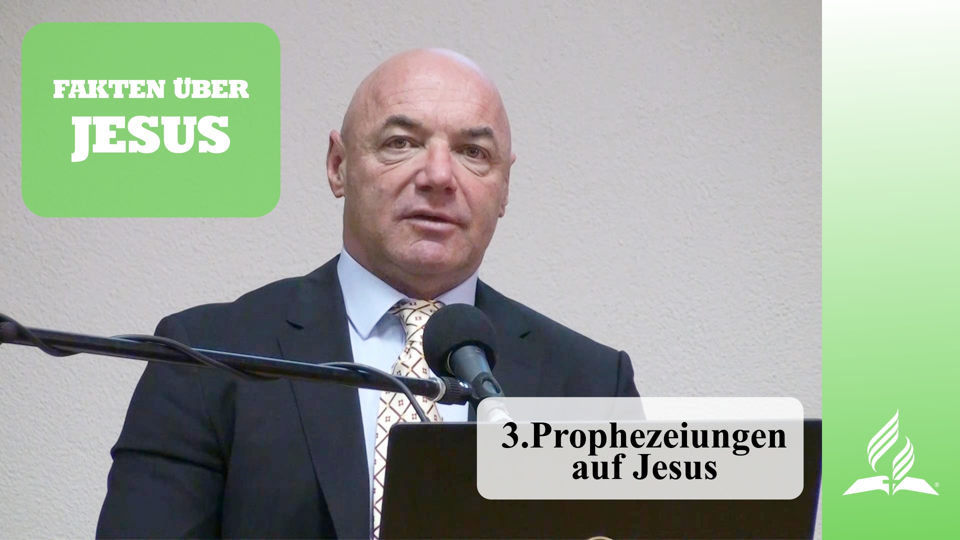 3.Prophezeiungen auf Jesus – FAKTEN ÜBER JESUS | Dr. med. univ. Klaus Gstirner