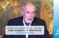 5.5 Die Erinnerung – DIE SCHRIFT AN DER WAND | Pastor Mag. Kurt Piesslinger