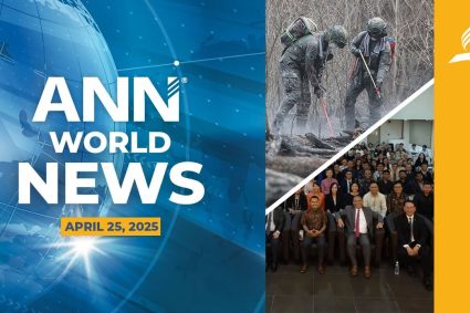 Adventistisches Nachrichten Netzwerk, 25 April 2025: ADRA reagiert auf Katastrophen in Asien & weitere weltweite Nachrichten