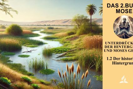Lektion 1.Unterdrückung: Der Hintergrund und Moses Geburt | 1.2 Der historische Hintergrund | DAS 2. BUCH MOSE | LEBENDIGES GLAUBENSLEBEN