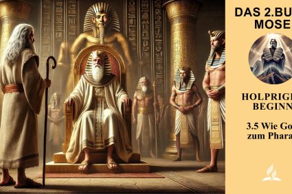 Lektion 3.Holpriger Beginn | 3.5 Wie Gott zum Pharao | DAS 2. BUCH MOSE | LEBENDIGES GLAUBENSLEBEN