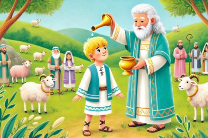 🧒📚 Bibelgeschichten zum Staunen | 24.12.2025 |🕯️1.Samuel | 🐑 Kap.16 – David wird gesalbt