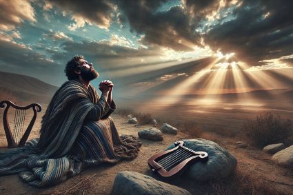 🧭 In den Psalmen lesen, wenn … | … deine Kraft aufgebraucht ist und Schuld dich innerlich niederdrückt | ⚫ Psalm 6 – Wenn Schwäche betet