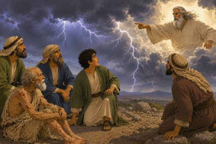 🧒📚 Bibelgeschichten zum Staunen | 03.08.2026 | 🌿 Hiob | 🌪️ Kap.38 – Gott antwortet aus dem Sturm