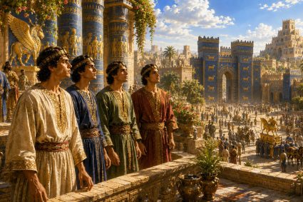 👑 VON BABYLON ZUM EWIGEN REICH | Kap.1 – 🔥 Miniserie 4: 📖 Die prophetische Vorbereitung | ✨ Gedicht 5 – Gott bereitet seine Diener vor