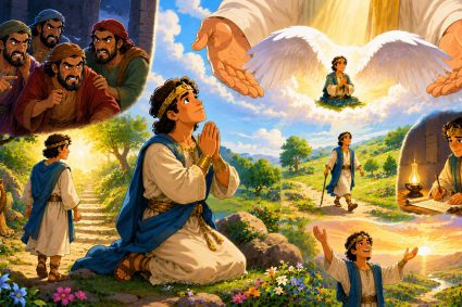 🧒📚 Bibelgeschichten zum Staunen | 24.08.2026 | 🎻 Psalmen | 👁️ Kap.17 –  Gott hört das Gebet eines aufrichtigen Herzens